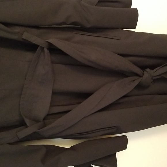 ALICE BY TEMPERLEY NAVY TRENCHCOAT - Picture 7 of 11